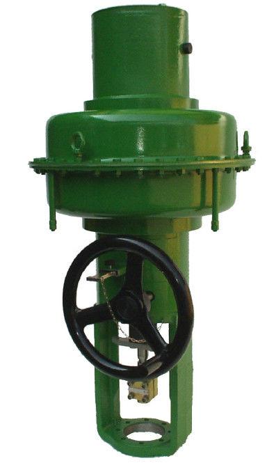 Electric Linear Valve Actuator / Single Spring Actuator Cylinder Operated
